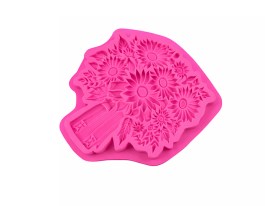 molde ramo de flores